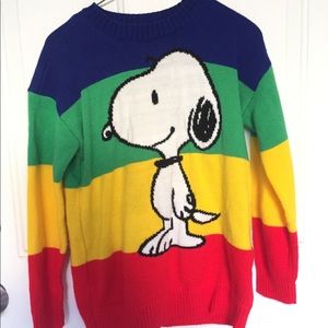 Artsy Aesthetic Snoopy Sweatshirt